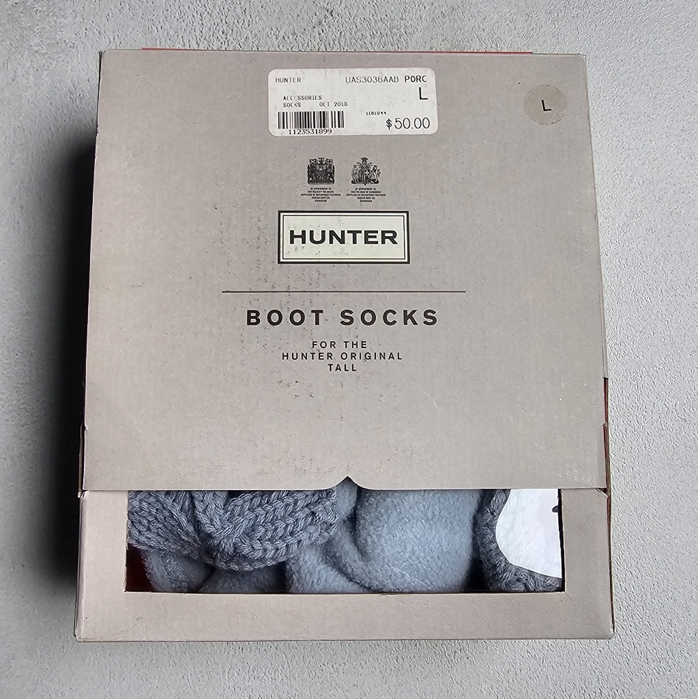 Hunter Women's Tall Boot Socks - Porcelein Blue